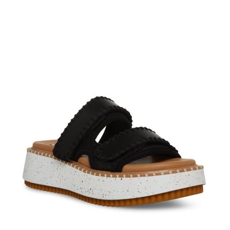 Sandalias de Diapositivas Steve Madden Otto Mujer Negras | ES CJ019E